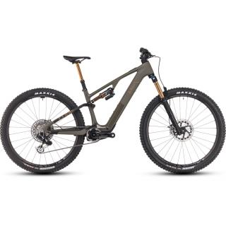 CUBE AMS HYBRID ONE44 C:68X SUPER TM 400X Dustyolive'n'Gold 29" 2024 Fully MTB eBike L