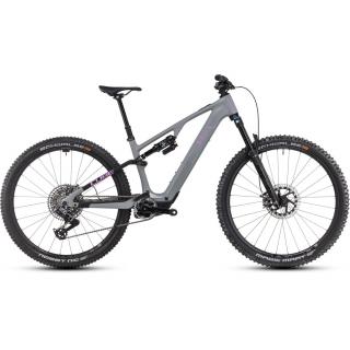 CUBE AMS HYBRID ONE44 C:68X TM 400X Swampgrey'n'Purplereflex 29" 2025 Fully MTB eBike L