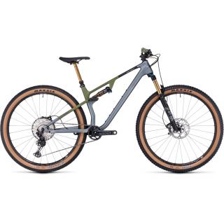 CUBE AMS ONE11 C:68X TM Flashgrey'n'Olive 29" 2023 MTB kerékpár L