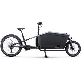 CUBE CARGO SPORT DUAL HYBRID 1000 Flashgrey'n'Black Cargo eBike