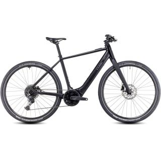 CUBE EDITOR HYBRID PRO 400X Black'n'Spectral 2025 Városi eBike kerékpár M