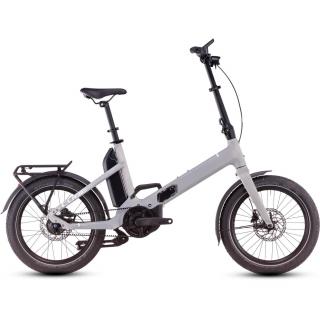 Cube Fold Hybrid Comfort 500 Pearlysilver'n'White 20" 2025 ebike kerékpár
