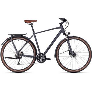 CUBE KATHMANDU PRO Grey'n'Black 28" 2024 Trekking kerékpár S