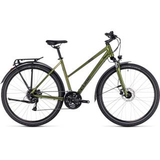 CUBE NATURE ALLROAD Shinymoss'n'Black 28" 2024 Trekking kerékpár XS