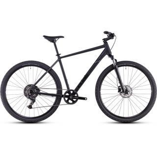 CUBE Nature One Black'n'Black 28" 2025 Cross-Trekking kerékpár L