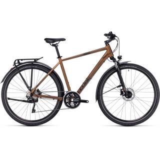 CUBE NATURE PRO ALLROAD Gold'n'Black 28" Trekking kerékpár L