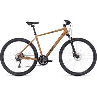 CUBE NATURE PRO Gold'n'Black 28" 2023 Cross-Trekking kerékpár L