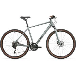 CUBE NATURE PRO Silvergreen'n'Black 28" 2022 Cross-Trekking kerékpár S