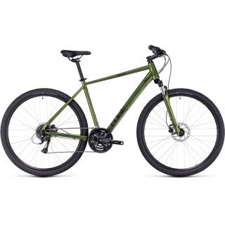 CUBE NATURE Shinymoss'n'Black 28" 2023 Cross-Trekking kerékpár XL