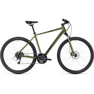 CUBE NATURE Shinymoss'n'Black 28" 2024 Cross-Trekking kerékpár M