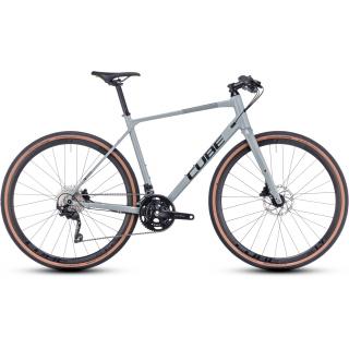 CUBE NULANE PRO Grey'n'Black 28" 2023 Fitness kerékpár XS