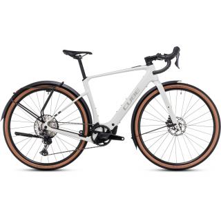 CUBE NUROAD HYBRID C:62 RACE FE 400X Desertstone'n'Green 28" 2024 Gravel eBike kerékpár L