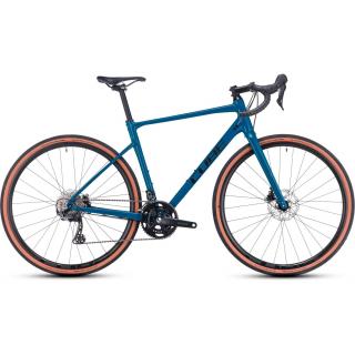 CUBE NUROAD RACE Blue'n'Black 28" 2024 Gravel kerékpár L