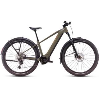 Cube Reaction Hybrid Pro 800 Allroad Dustyolive'n'Gold 27,5" 2025 ebike kerékpár