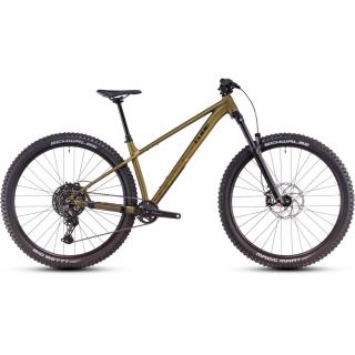 CUBE REACTION TM ONE Goldenlime'n'Black 29" 2025 MTB kerékpár L