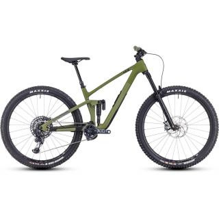 Cube Stereo ONE55 C: 62 TM Olive'n'Chrome 29" 2023 MTB kerékpár