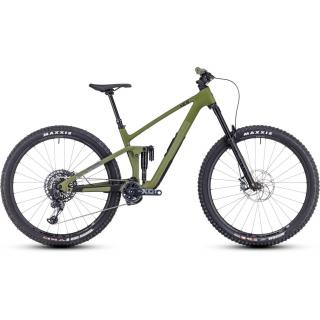 CUBE STEREO ONE55 C:62 TM Olive'n'Chrome 29" 2024 MTB kerékpár L