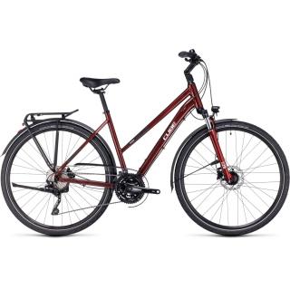 CUBE TOURING EXC Red'n'White 28" 2024 Trekking kerékpár XS