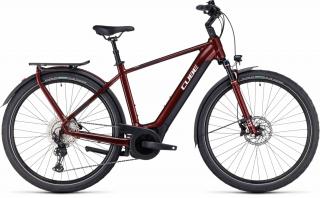 CUBE TOURING HYBRID EXC 625 Red'n'White 2023 Trekking eBike L