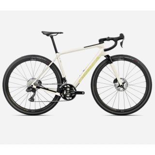 Orbea Terra M20ITEAM Ivory White-Spicy Lime (gloss) 2025 Országúti Gravel kerékpár