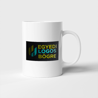 Egyedi céges logoval ellátott bögre