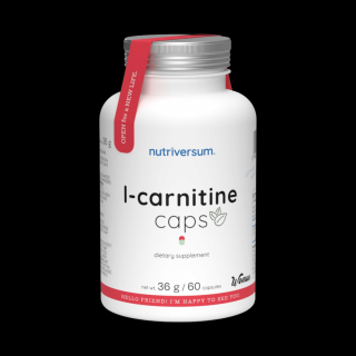 Nutriversum  L-CARNITINE CAPS 60 kapszula