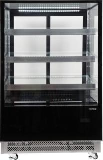Üveges hűtőszekrény 400l-es 90x80x144cm