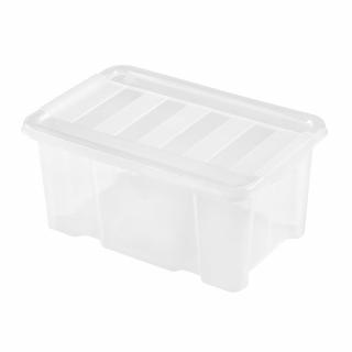 Heidrun Boxmania Átlátszó Tároló doboz  1,5L 19x15x8,0cm Extra Mini tetővel