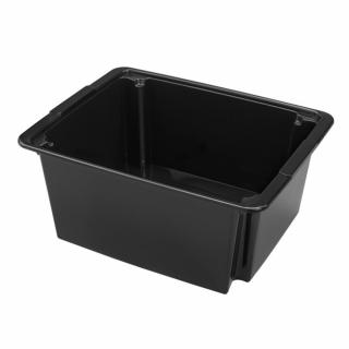 Heidrun Boxmania Fekete Tároló doboz 22L 43x34x18,5cm