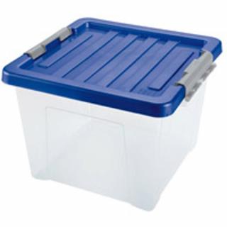 Heidrun Clipbox Átlátszó Tároló doboz   24L 39x37x27cm Clippes tetővel