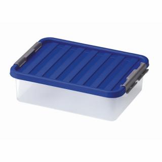Heidrun Clipbox Átlátszó Tároló doboz   9,0L 40x29x11cm Clippes tetővel