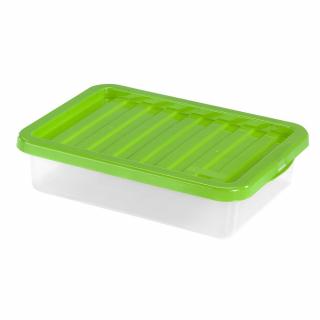Heidrun Quasar Átlátszó Tároló doboz   7,0L 38x28,5x9,0cm tetővel