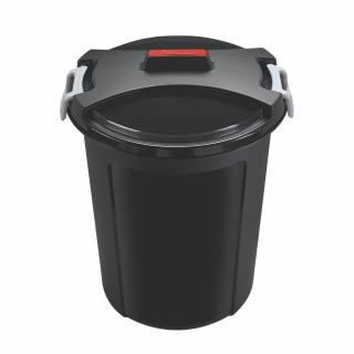 Heidrun Szemetes Kerti 46L 48x55cm Matrix Fekete