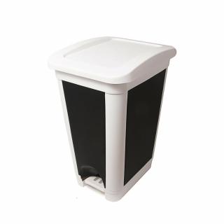 Heidrun Szemetes pedálos 30L 40x29,5x45cm Fehér