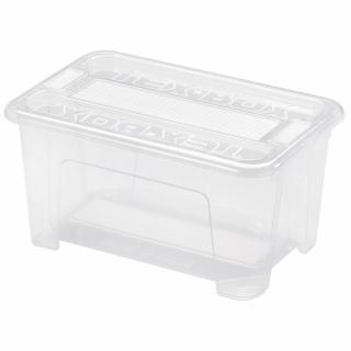 Heidrun Tex Box 1. Átlátszó Tároló doboz 4,5L 28x18,5x14cm tetővel