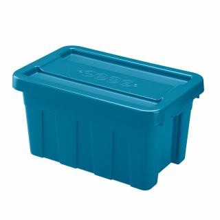 Heidrun The Box Kék Tároló doboz  20L 45x29x24cm tetővel