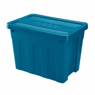 Heidrun The Box Kék Tároló doboz  65L 59x39x41cm tetővel