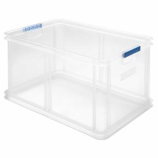 Heidrun Unibox Átlátszó Tároló doboz 60L 60x40x30cm