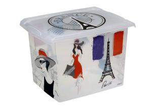 Keeeper Fashion-Box Tároló doboz 20,5L 39x29x27cm France