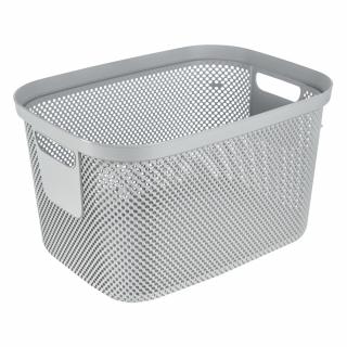 Keeeper Füles kosár 18L 38x28,5x22,5cm Szürke