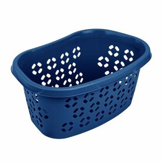 Keeeper Ruháskosár 30,5L 57,5x38,2x26,5cm ergonomikus KÉK Anton Eco Line