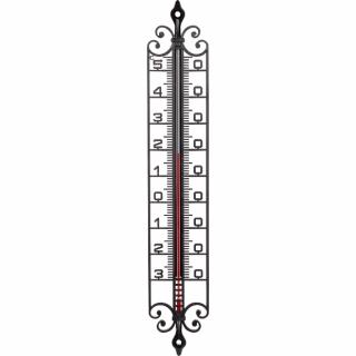 STIL Kültéri Hőmérő kovácsoltvas utánzat 41x6,8x1,0cm -30+55°C +/-1°C
