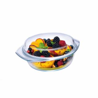 TERMISIL Hőálló Jénai edény fedővel 1,0L 20,1x17x7,6cm Boroszilikát Classic