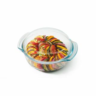 TERMISIL Hőálló Jénai edény fedővel 1,7L 22,5x20,5x8,4cm Boroszilikát Classic