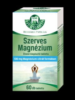 Herbária Szerves Magnézium Étrend-kiegészítő tabletta 60 db
