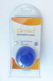 QMED Kézerősítő gél labda lágy, kék