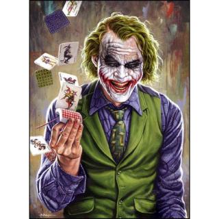 5D gyémánt mozaik – Joker Cards