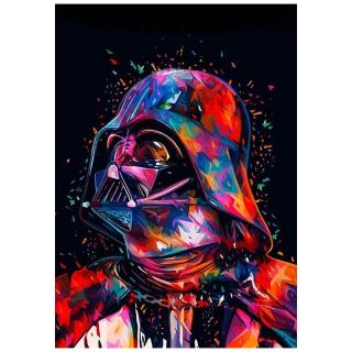 5D gyémánt mozaik – színes Darth Vader