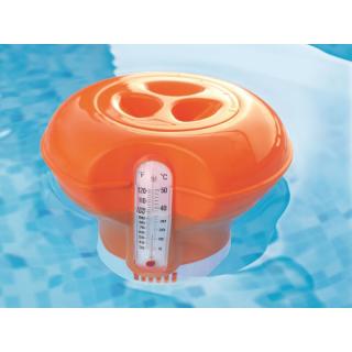 Bestway úszómedence vegyszer-adagoló hőmérővel Narancs: narancs