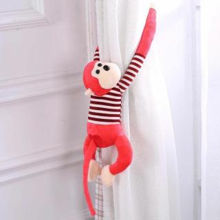 Csíkos pólóban lógó plüss majom - Oleg Rózsaszín: Rózsaszín